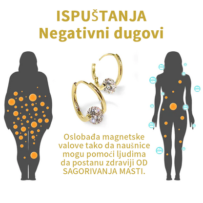 (🔥PRODAJA ZADNJEG DANA - 80% POPUST🔥) CZTICLE™ Lymphvity MagneTherapy Germanijeve naušnice