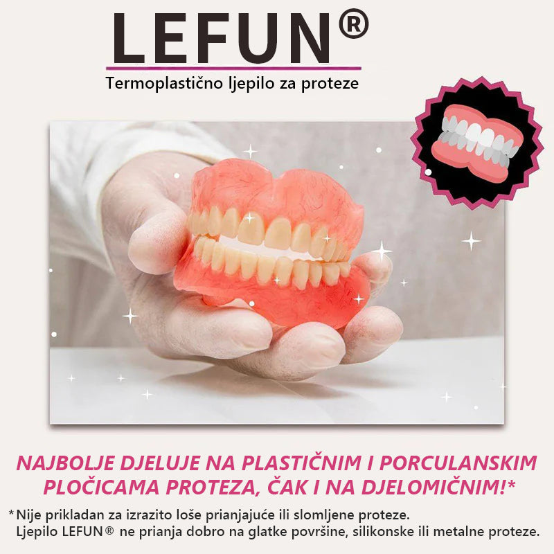 ✨[Službena robna marka]✨ LEFUN® termoplastično ljepilo za proteze (✨Kupite tri, dva gratis🎁)