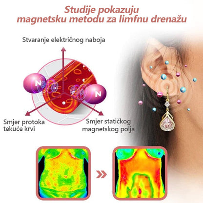 CZTICLE naušnice s magnetogenim protokom limfe（🔥PRODAJA POSLJEDNJEG DANA -80% POPUST)👑👑