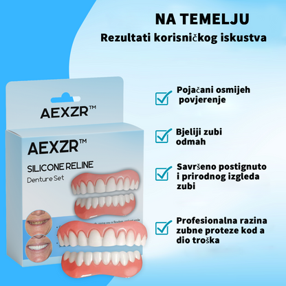 AEXZR™ set silikonskih reline proteza