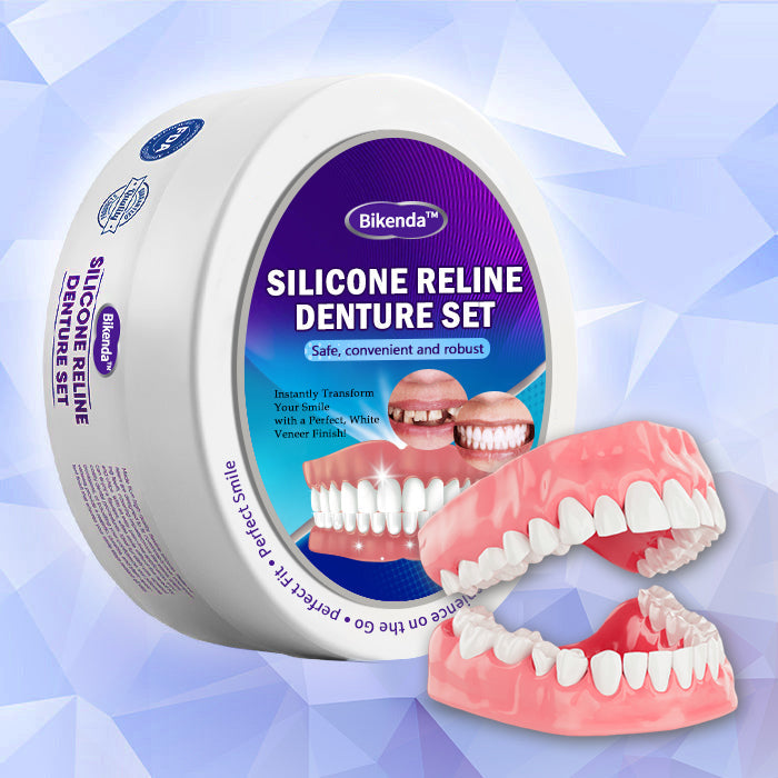 🦷Set silikonske reline proteze 🦷(⏰ Vremenski ograničeni popust zadnjih 30 minuta ⏰)𝐁𝐢𝐤𝐞𝐧𝐝𝐚™🦷