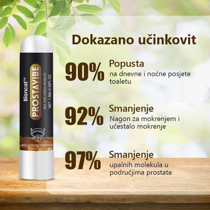 Oslobodite mušku snagu🚀🚀 Inhalator Biancat™ ProstaVibe Pčelinje Dobrobit(🔥Ograničena ponuda80%  samo danas🔥)