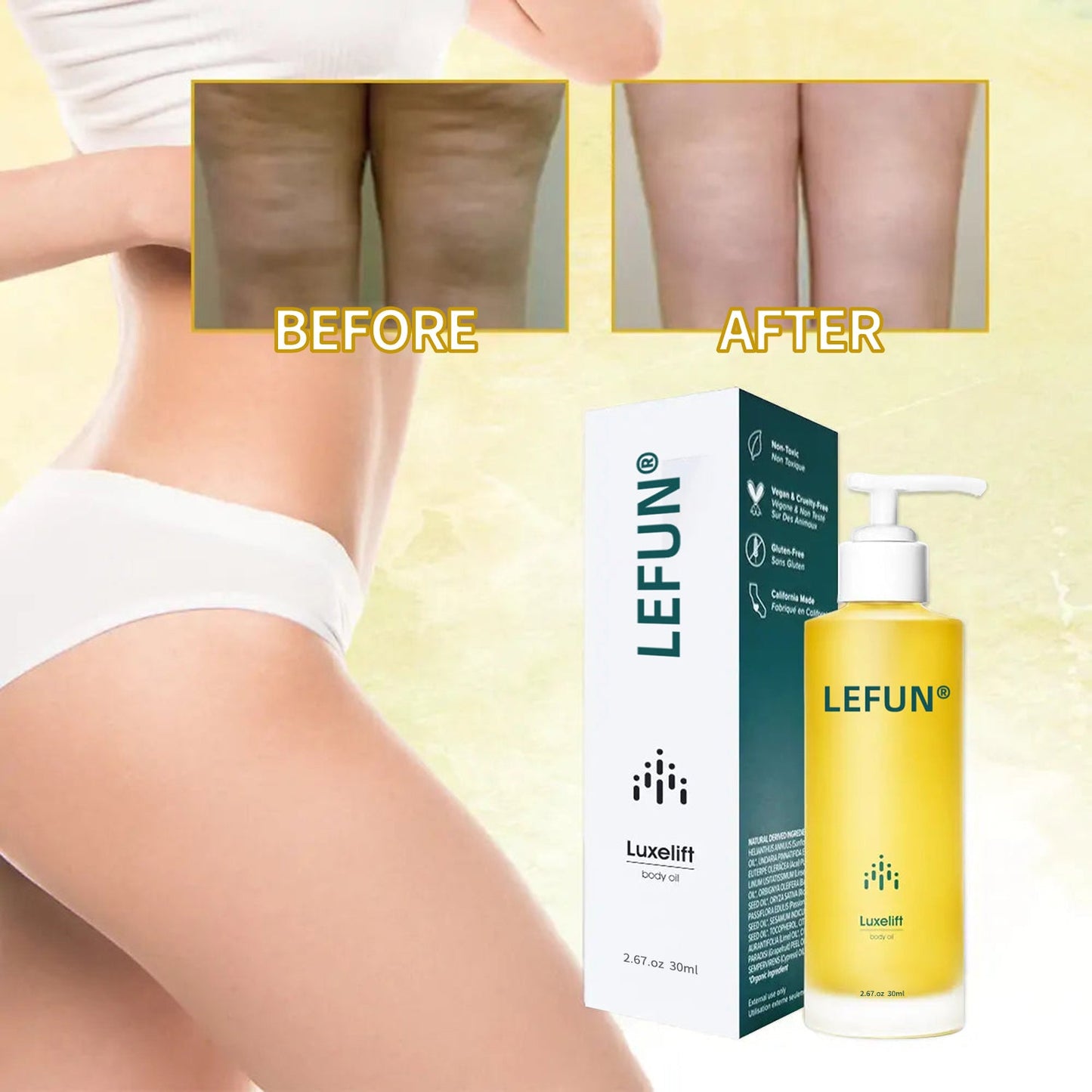 🎶🎶𝐋𝐚𝐬𝐭 𝐃𝐚𝐲 𝐃𝐢𝐬𝐜𝐨𝐮𝐧𝐭: 𝟕𝟎% 𝐎𝐅𝐅 LEFUN® SkinFirming Rejuvenating Oil