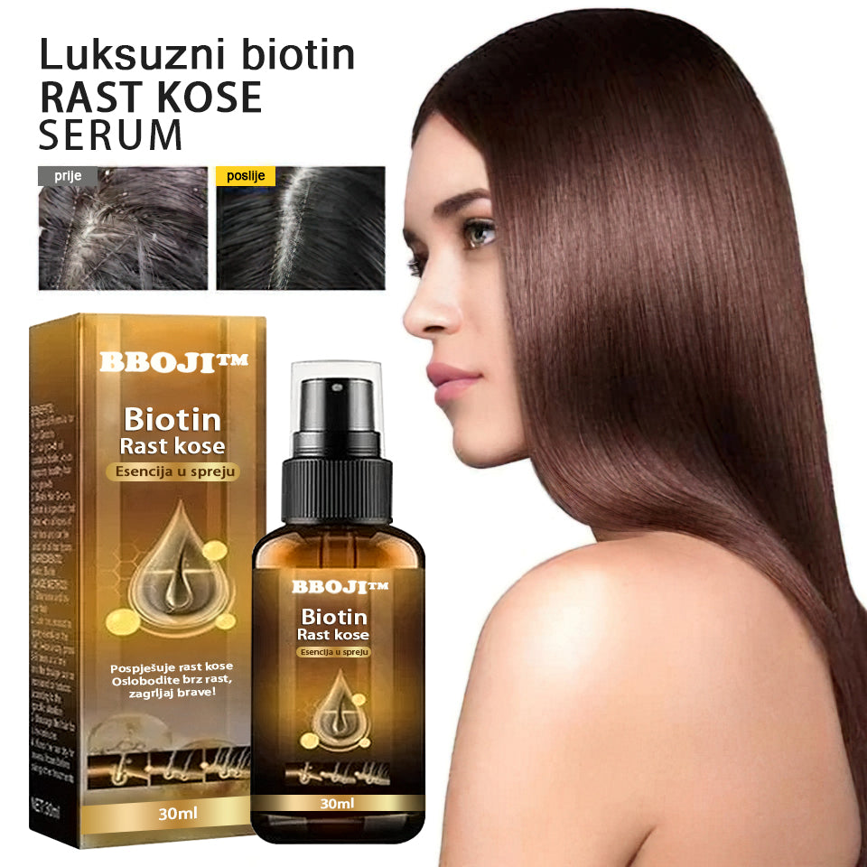 （🔥PRODAJA ZADNJEG DANA -80% POPUST) BBOJI™ Biotin Premium serum za rast kose