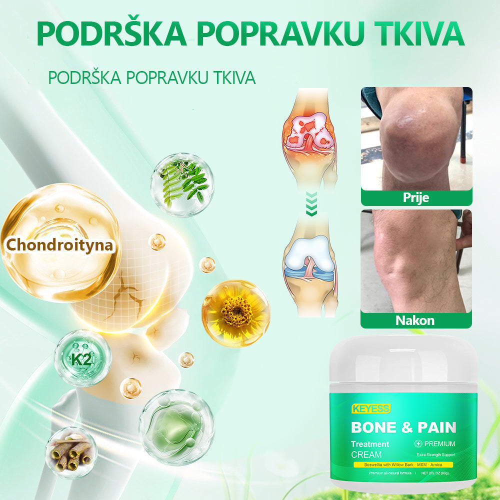 🎁🎁KEYESS® Organic Boswellia krema za liječenje kostiju i bolova 💧 Specijalizirana za ortopedska stanja i bolove