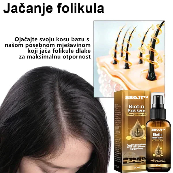 （🔥PRODAJA ZADNJEG DANA -80% POPUST) BBOJI™ Biotin Premium serum za rast kose