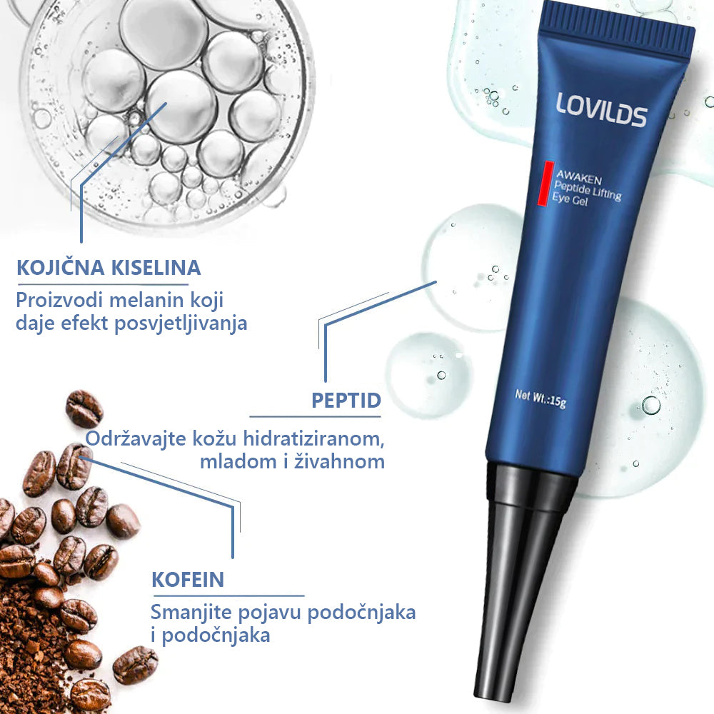 LOVILDS™ 💖 Dr. Gerald Jarl - Preporučeni proizvodi Hrvatskog očnog centra: Awaken peptidni lifting gel za oči x