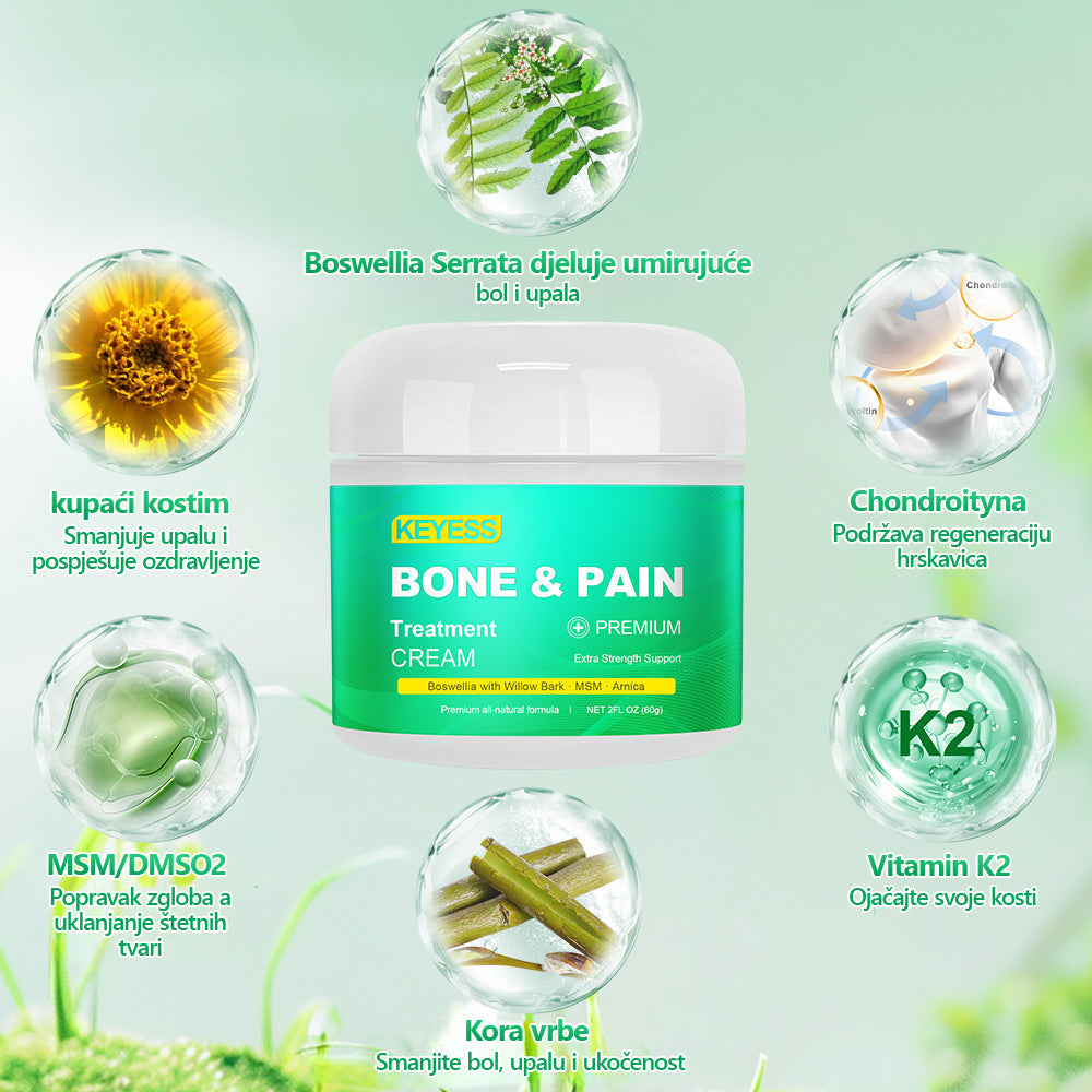 🎁🎁KEYESS® Organic Boswellia krema za liječenje kostiju i bolova 💧 Specijalizirana za ortopedska stanja i bolove