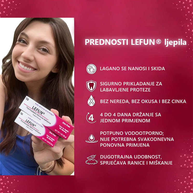 ✨[Službena robna marka]✨ LEFUN® termoplastično ljepilo za proteze (✨Kupite tri, dva gratis🎁)