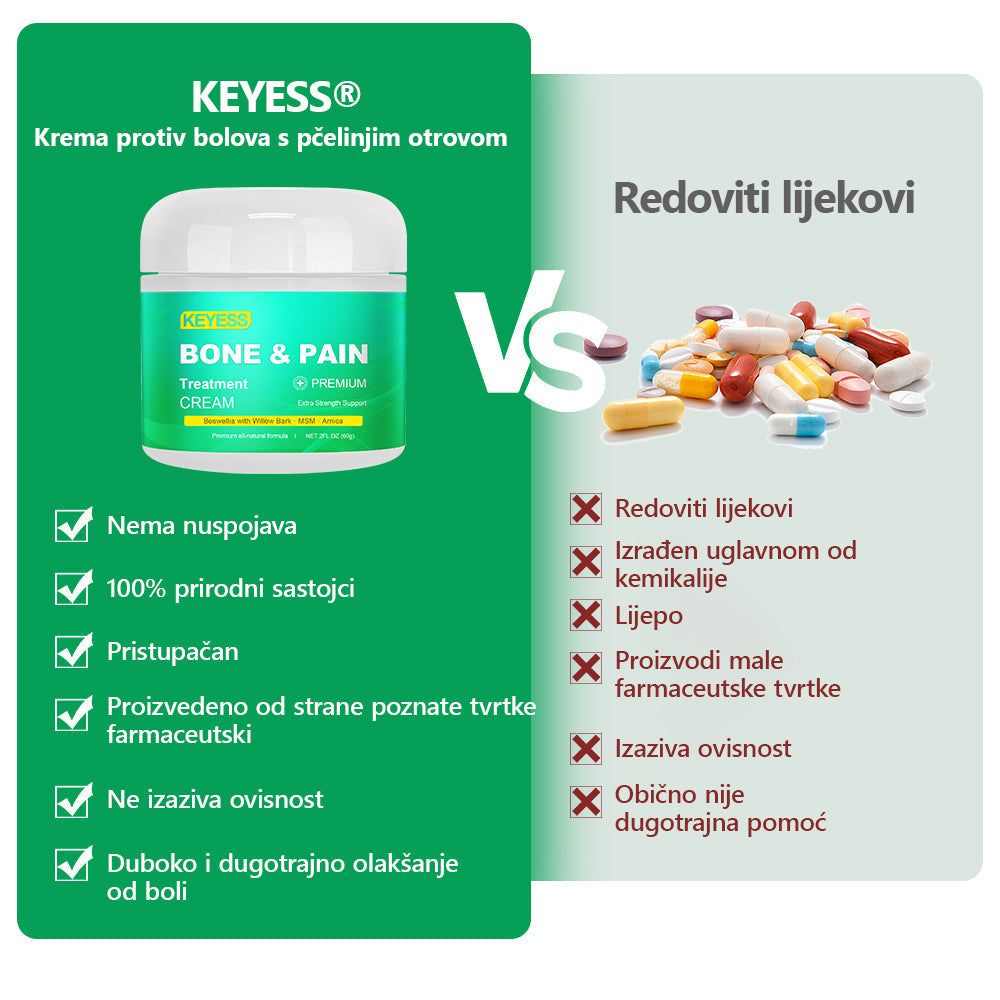 🎁🎁KEYESS® Organic Boswellia krema za liječenje kostiju i bolova 💧 Specijalizirana za ortopedska stanja i bolove