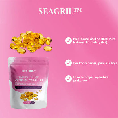 💕 💕SEAGRIL™ Instant Relief za svrbež & Prirodni detoks & Firming Repair & Ružičaste i osjetljive prirodne kapsule