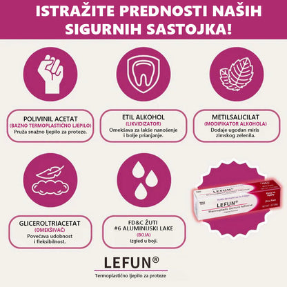 ✨[Službena robna marka]✨ LEFUN® termoplastično ljepilo za proteze (✨Kupite tri, dva gratis🎁)