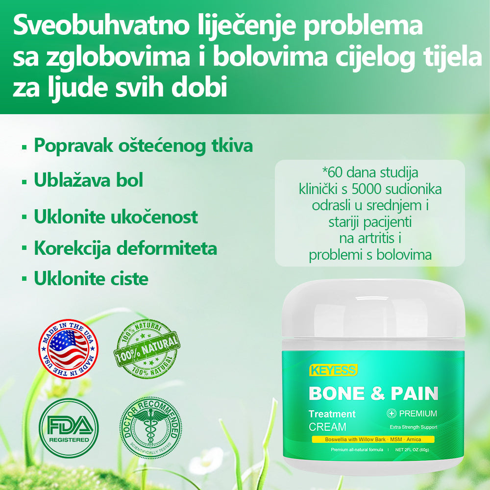 🎁🎁KEYESS® Organic Boswellia krema za liječenje kostiju i bolova 💧 Specijalizirana za ortopedska stanja i bolove